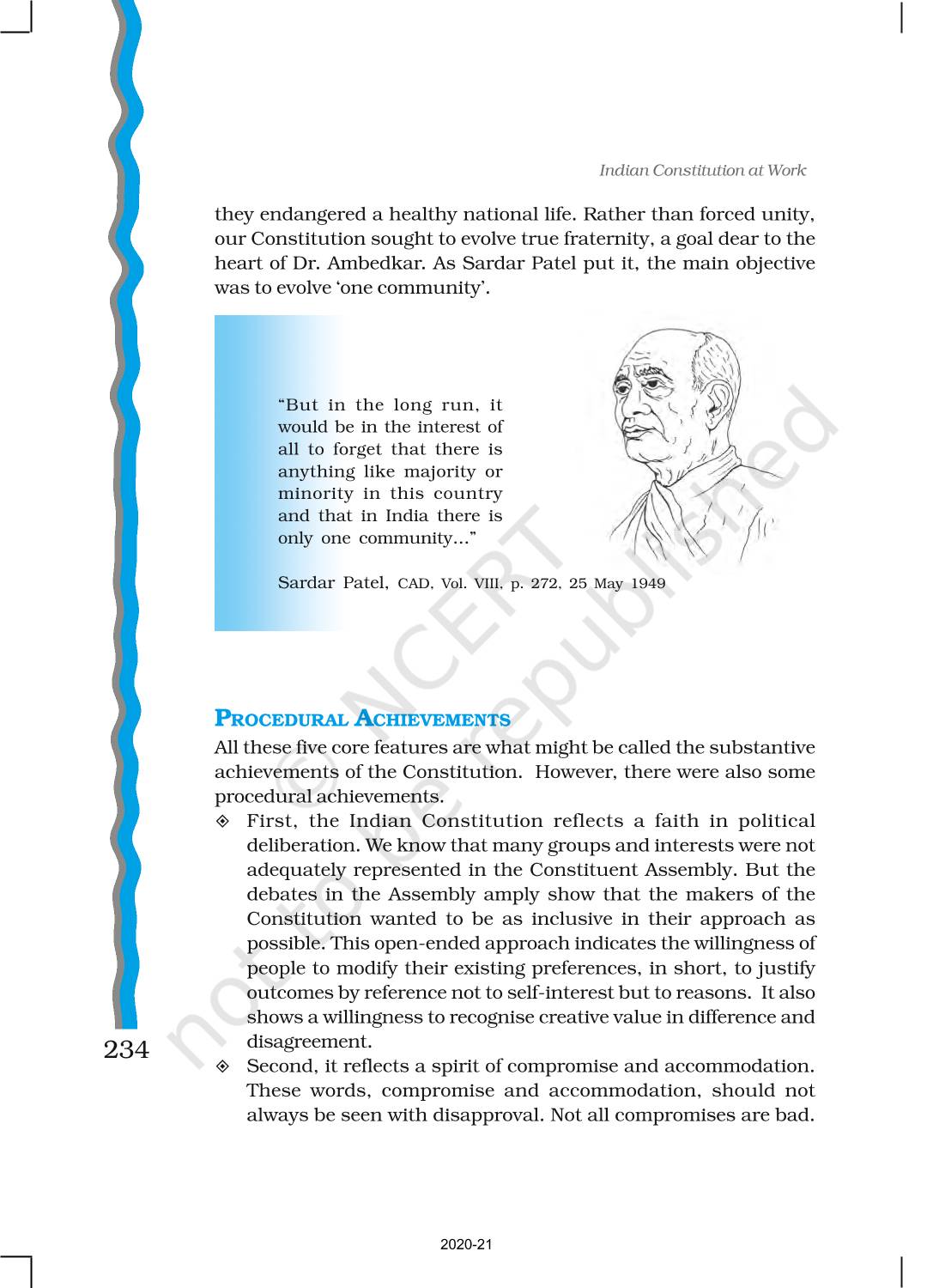 The Philosophy Of The Constitution - NCERT Book Of Class 11 Indian ...